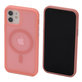 Custodia Clear con MagSafe per iPhone 12 a 12 Pro, Peach Pink, FixPremium