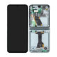 Schermo per Samsung Z Flip 5 F731B, Mint, Vetro touch con cornice, GH82-31828D, GH82-31827D, Genuine Service Pack