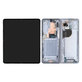 Schermo per Samsung Z Fold 5 F946B, Icyblue, Vetro touch con cornice, GH82-31842C, Genuine Service Pack