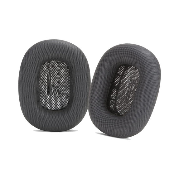 Cuscinetti auricolari in tessuto di ricambio per Apple AirPods Max, Space Gray