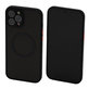 Custodia Matte con MagSafe per iPhone 12 Pro Max, nero, Black