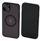 Custodia Matte con MagSafe per iPhone 13 mini, Black, FixPremium