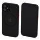 Custodia Matte con MagSafe per iPhone 12 mini, Black, FixPremium