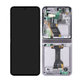 Schermo per Samsung Z Flip 5 F731B, Lavender, Vetro touch con cornice, GH82-31828C, GH82-31827C, Genuine Service Pack