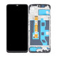 Schermo per Oppo A17, Midnight Black, Vetro touch con cornice