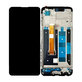 Schermo per Realme C55, Black, Vetro touch con cornice