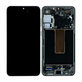 Schermo OLED per Samsung S23 Plus S916B, Phantom Black, Vetro touch con cornice