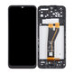 Schermo per Samsung A14 5G A146B, Black, Vetro touch con cornice