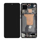 Schermo OLED per Xiaomi 12 2201123G 2201123C, Black, Vetro touch con cornice