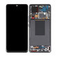 Schermo OLED per Xiaomi 12 Pro 2201122C 2201122G, Black, Vetro touch con cornice