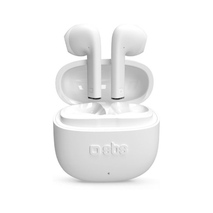 Auricolari wireless TWS One Color, White, SBS
