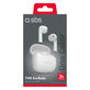 Auricolari wireless TWS One Color, White, SBS