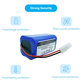 Batteria per Xiaomi Essential (Mijia G1), Flyco FC-seriess, myVacBot SN500, Panasonic MC-seriess, Phicomm X3, Puppy R-seriess, Li-026418, Li-Ion, 2600mAh, 14.8V