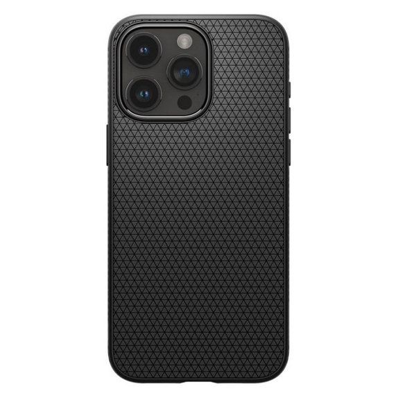 Custodia Liquid Air per iPhone 15 Pro Max, Matte Black, Spigen