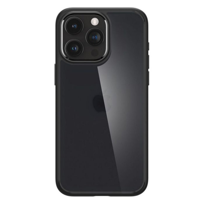 Custodia Ultra Hybrid per iPhone 15 Pro Max, Frost Black, Spigen