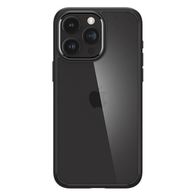 Custodia Ultra Hybrid per iPhone 15 Pro Max, Matte Black, Spigen