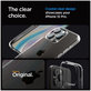 Custodia Ultra Hybrid per iPhone 15 Pro, Crystal Clear, Spigen