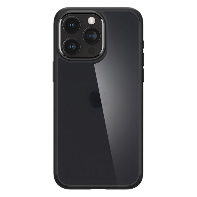 Custodia Ultra Hybrid per iPhone 15 Pro, Frost Black, Spigen