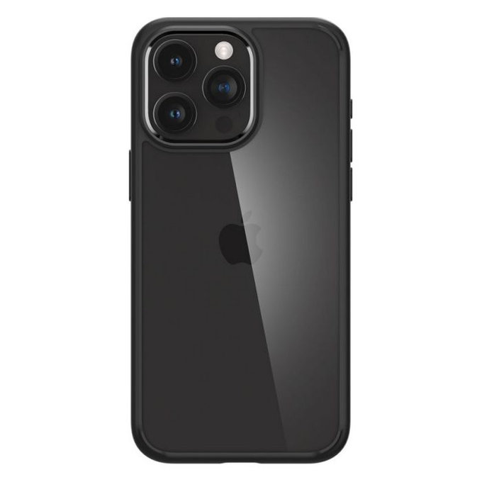 Custodia Ultra Hybrid per iPhone 15 Pro, Matte Black, Spigen