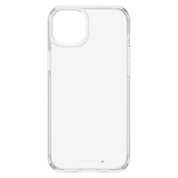 Custodia HardCase D3O per iPhone 15 Plus, Trasparente, PanzerGlass