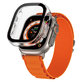 Vetro temperato Full Body D3O per Apple Watch Ultra/Ultra 2, Trasparente, PanzerGlass