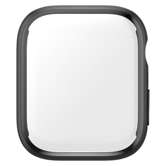 Vetro temperato Full Body D3O per Apple Watch 9/8/7 45 mm, Nero, PanzerGlass
