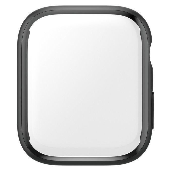 Vetro temperato Full Body D3O per Apple Watch 9/8/7 45 mm, Nero, PanzerGlass