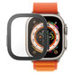 Vetro temperato Full Body D3O per Apple Watch Ultra/Ultra 2, Nero, PanzerGlass