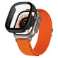 Vetro temperato Full Body D3O per Apple Watch Ultra/Ultra 2, Nero, PanzerGlass