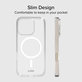 Custodia Light Mag con MagSafe per iPhone 15 Pro, Transparent, SBS