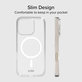 Custodia Light Mag con MagSafe per iPhone 15 Pro Max, Transparent, SBS