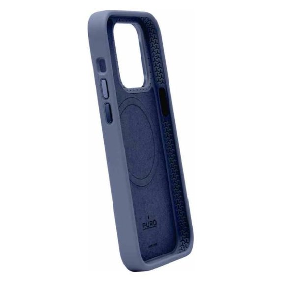 Custodia ICON MAG PRO con MagSafe per iPhone 15 Pro Max, Dark Blue, PURO