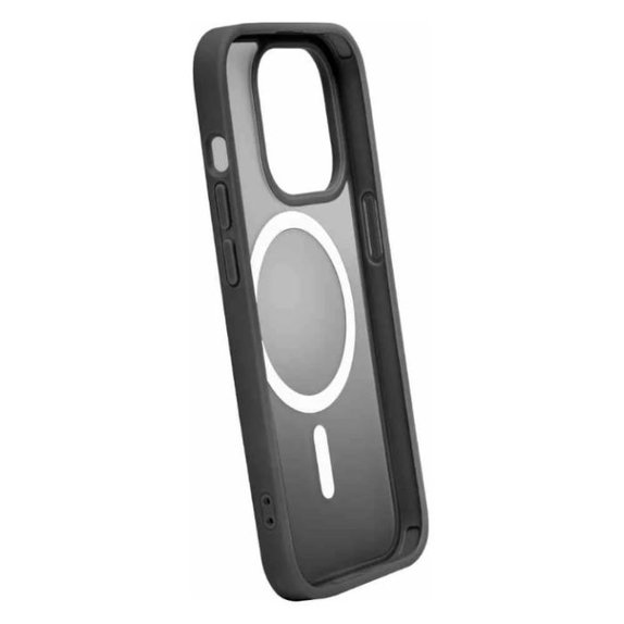Custodia Gradient con MagSafe per iPhone 15 Pro, Black, PURO