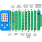 Programmatore 10 in 1 per iPhone 7 - 14 Pro Max, JC V1SE