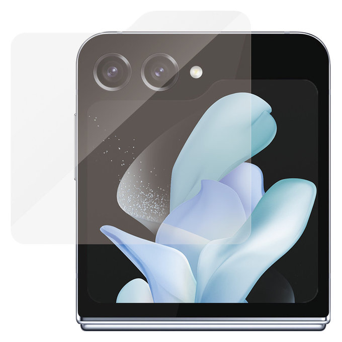 Vetro temperato AB per Samsung Galaxy Z Flip5 5G, Trasparente, PanzerGlass