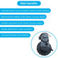 Ruota con motore (sinistra) per Ecovacs Deebot serie N, serie T, serie Ozmo