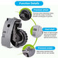 Ruota con motore (sinistra) per iRobot Roomba serie 500, 600, 700, 800, 900