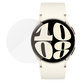 Vetro temperato Flat Glass AB per Samsung Galaxy Watch6 44 mm, Trasparente, PanzerGlass