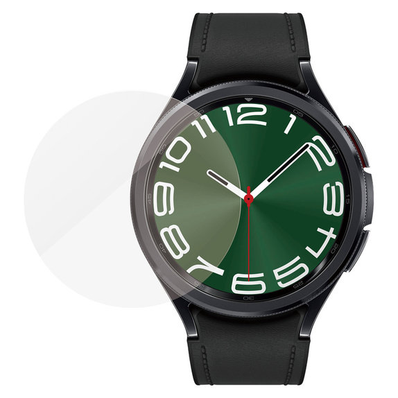 Vetro temperato Flat Glass AB per Samsung Galaxy Watch6 47 mm, Trasparente, PanzerGlass