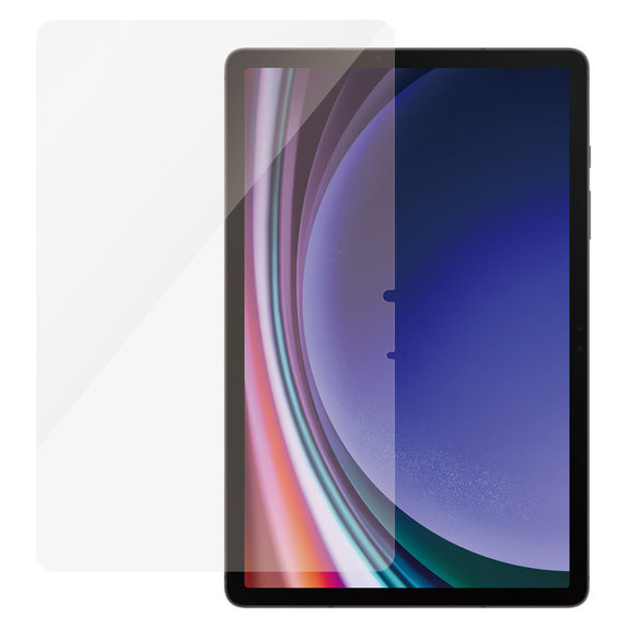 Vetro temperato UWF AB per Samsung Galaxy Tab S9/S9 FE, Trasparente, PanzerGlass