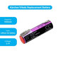 Batteria per Karcher WV1, WV2, WV2 Plus, WV2 Premium, WV50 Plus, WV70 Plus, INR18650, Li-Lon, 2900mAh, 3.7V, HQ