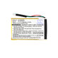 Batteria per Garmin Nüvi 200, 200W, 205, 205T, 205W, 205WT, 250, 252W, 255, 255T, 255W, 255WT, 260, 260W, 260WT, 270, 010-00621-10, 361-00019-11, 1250mAh, HQ