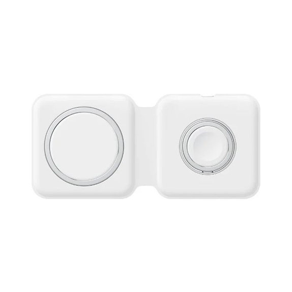 MagSafe Duo per iPhone e Apple Watch, White, FixPremium