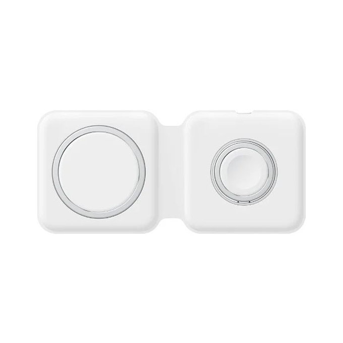MagSafe Duo per iPhone e Apple Watch, White, FixPremium