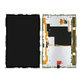 Schermo per Samsung Galaxy Tab S8 Ultra X900, X906B, Graphite, Vetro touch senza cornice, GH82-27840A, Genuine Service Pack