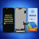 Schermo Soft OLED per iPhone 14, Vetro touch con cornice, FixPremium
