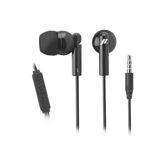 Auricolari stereo Tune con jack 3.5 mm, Black, Music Hero