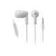 Auricolari stereo Tune con jack 3.5 mm, White, Music Hero
