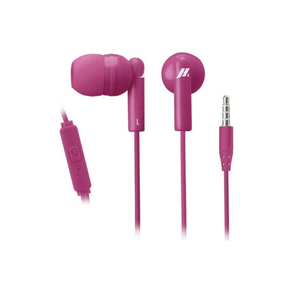 Auricolari stereo Tune con jack 3.5 mm, Rosa, Music Hero