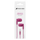 Auricolari stereo Tune con jack 3.5 mm, Rosa, Music Hero